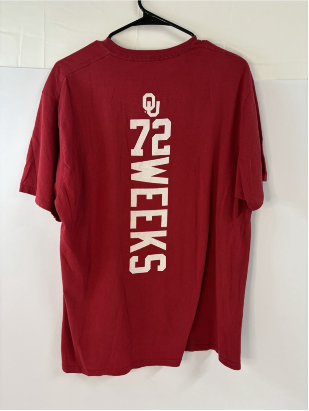 Oklahoma Sooners 72weeks Large and logo T shirt